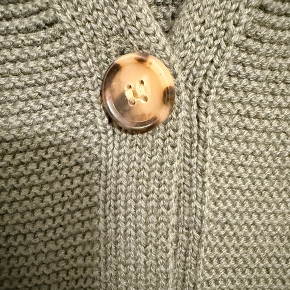 LOFT Sage Green Button-Front Tank Top - Picture 5 of 5